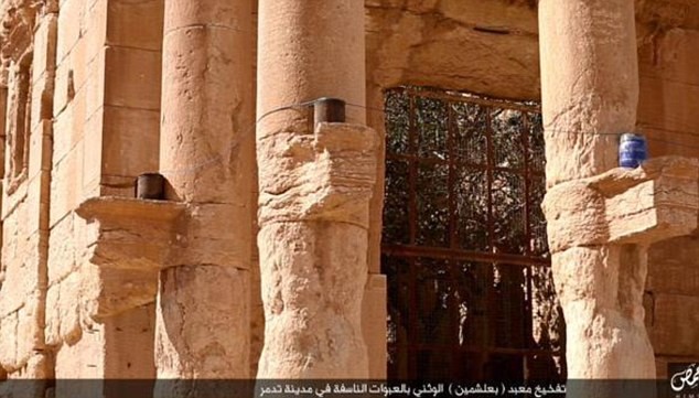 Daesh diffuse des photos de la destruction d'un trésor archéologique de Palmyre