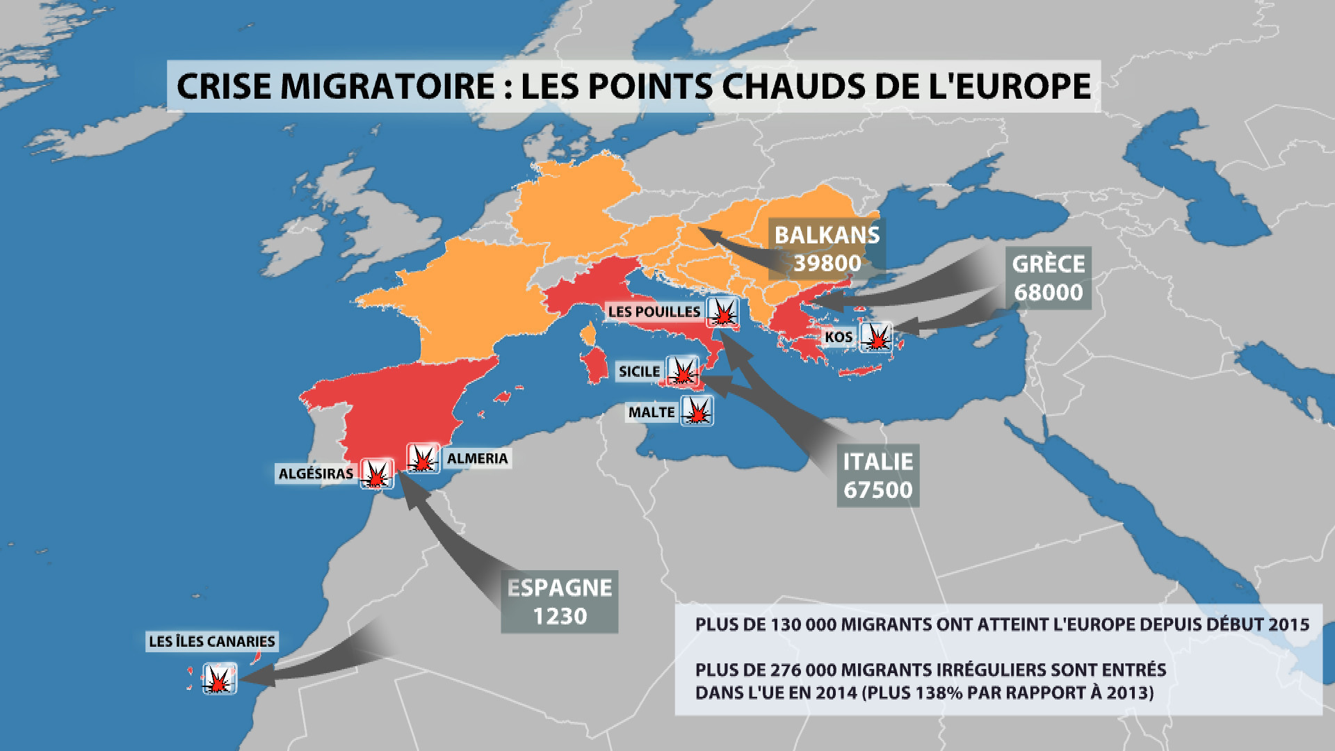 Crise des migrants : la pomme de discorde de l’Union européenne