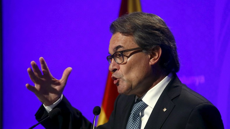 A l'approche des élections, le président catalan défend l’indépendance de la Catalogne