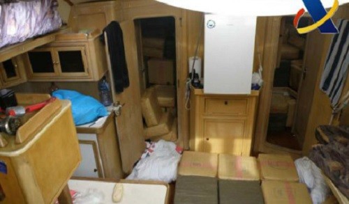 Espagne: un bateau bourré de cannabis a failli couler !