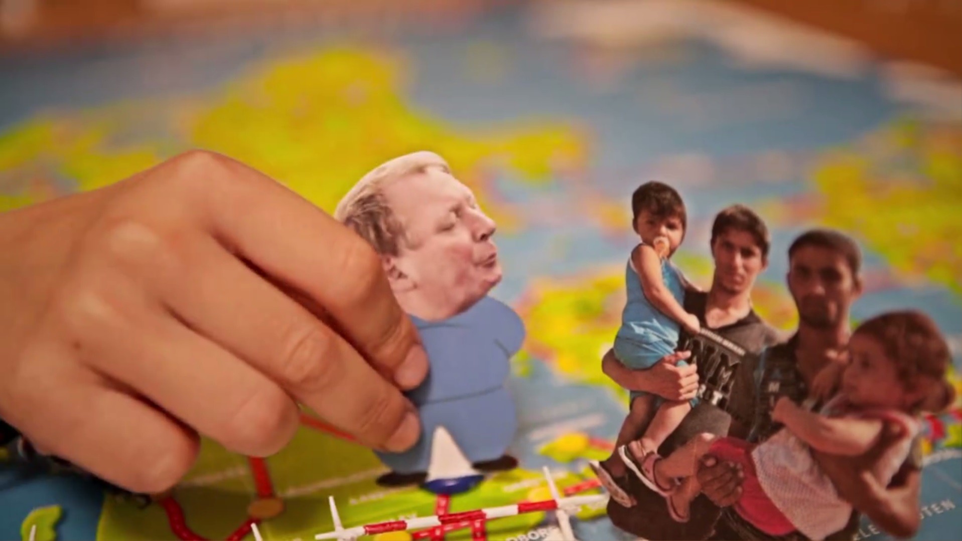 Un jeu de société danois vous invite à chasser les migrants d’Europe