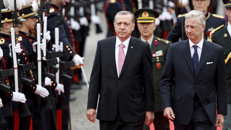 Visite d'Erdogan à Bruxelles : échanges violents entre services de sécurité belges et turcs
