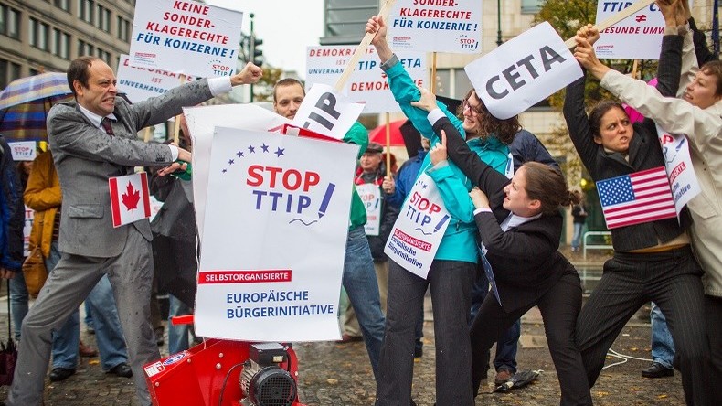 Le TAFTA et le CETA menaceraient le droit à l'eau potable et à l'énergie, des ONG sonnent l'alarme