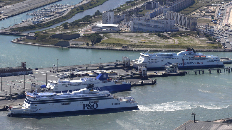 Une grève perturbe le trafic de fret dans le port de Calais
