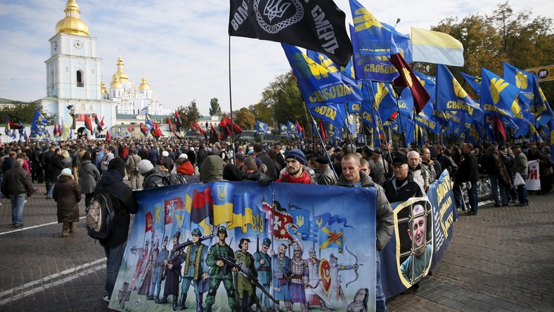 Une explosion s’est produite lors d’une manifestation ultranationaliste à Kiev (VIDEO)
