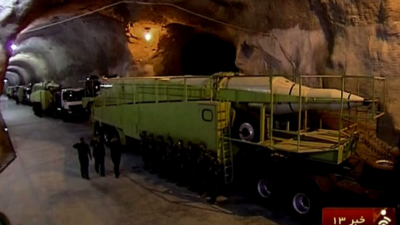 Les images inédites d'une base souterraine de missiles diffusées par la télévision iranienne (VIDEO)