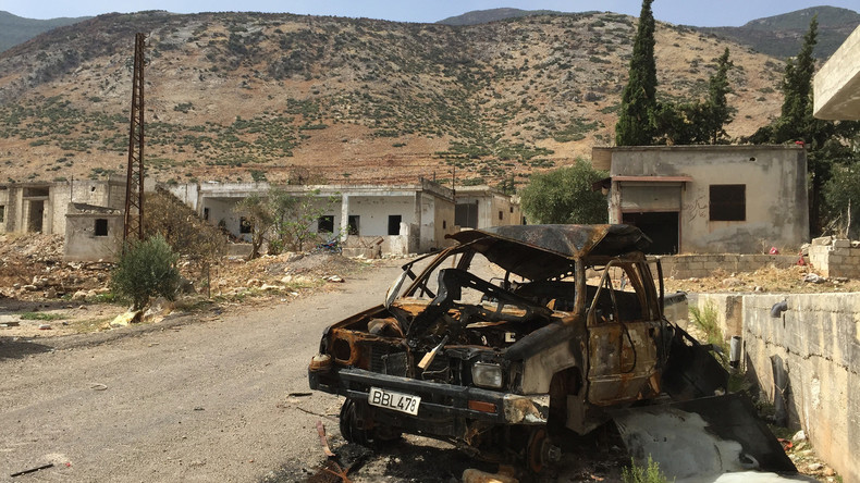 Exclusif : RT rapporte depuis une ville dans la province de Lattaquié, libérée des djihadistes