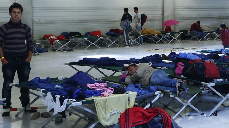 Allemagne : les réfugiés face au froid dans des logements de fortune