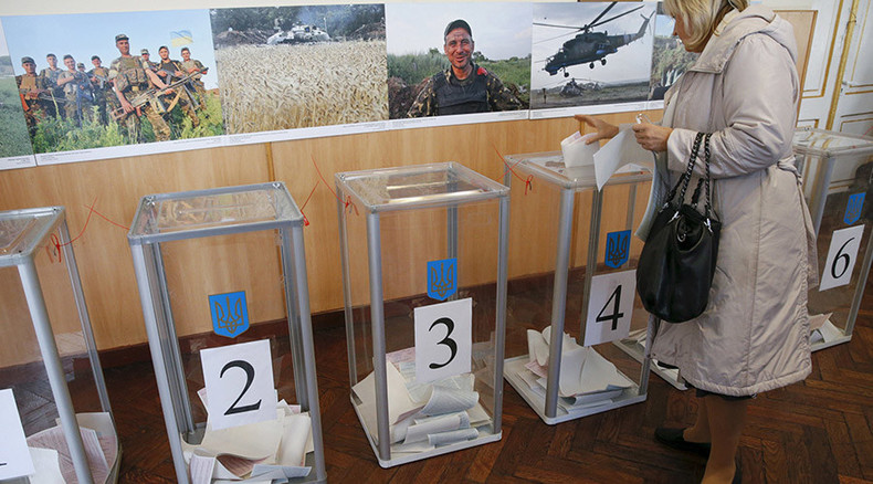 Les élections régionales en Ukraine commencent par un échec