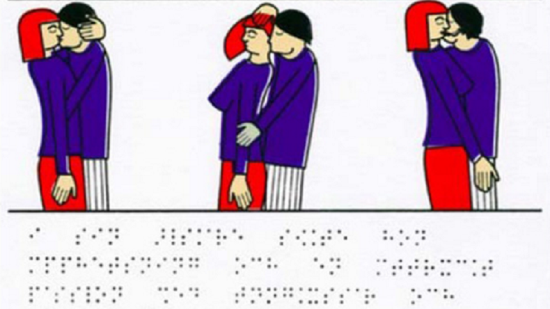 Une artiste suédoise présente le «porno en braille» pour les non-voyants