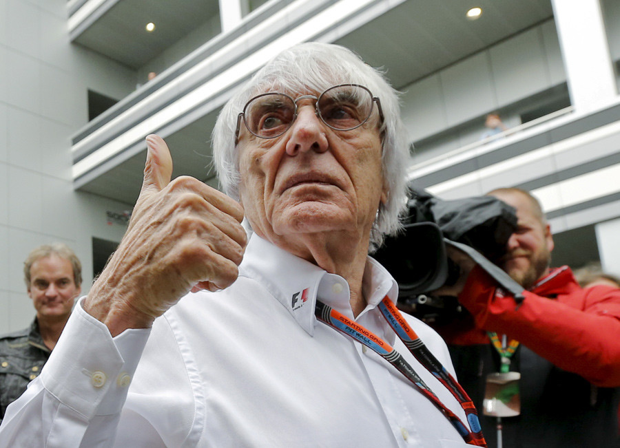 Bernie Ecclestone, patron de la F1, sur le scandale de la FIFA : la corruption est le prix à payer