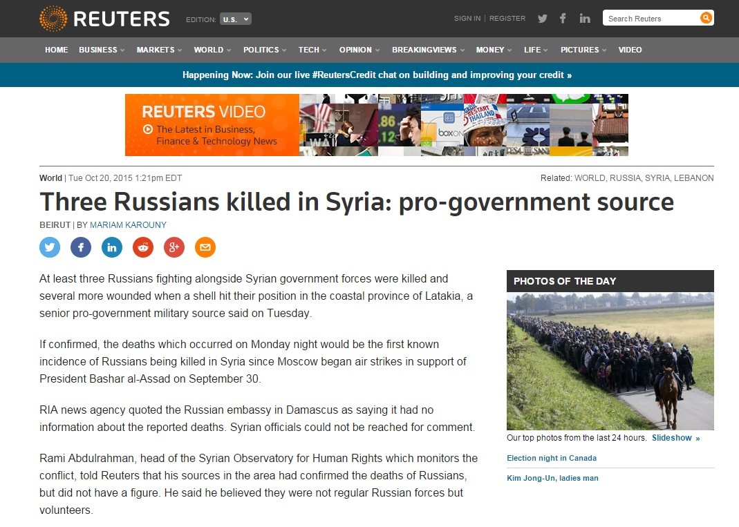 Défense russe : pas de pertes parmi les soldats russes en Syrie malgré les rumeurs