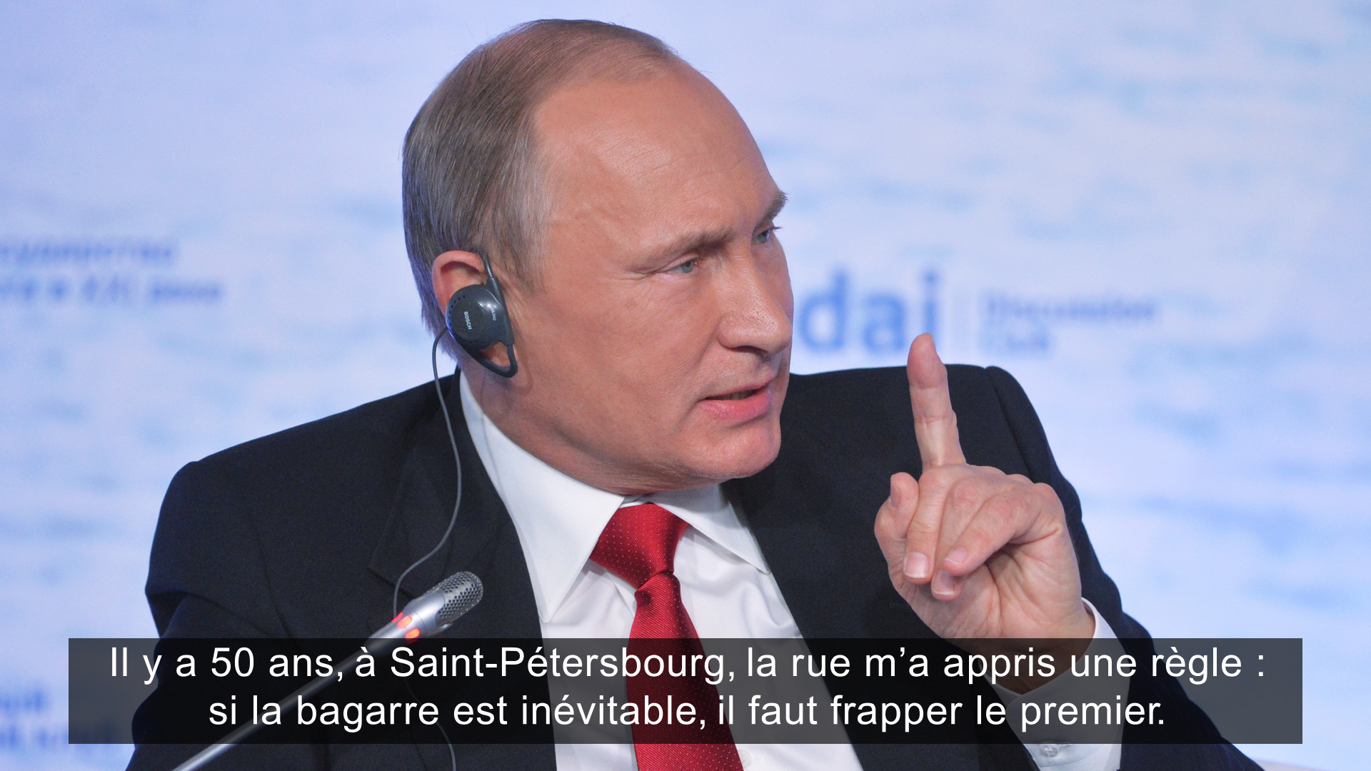 Cinq déclarations franches de Vladimir Poutine à Valdaï   