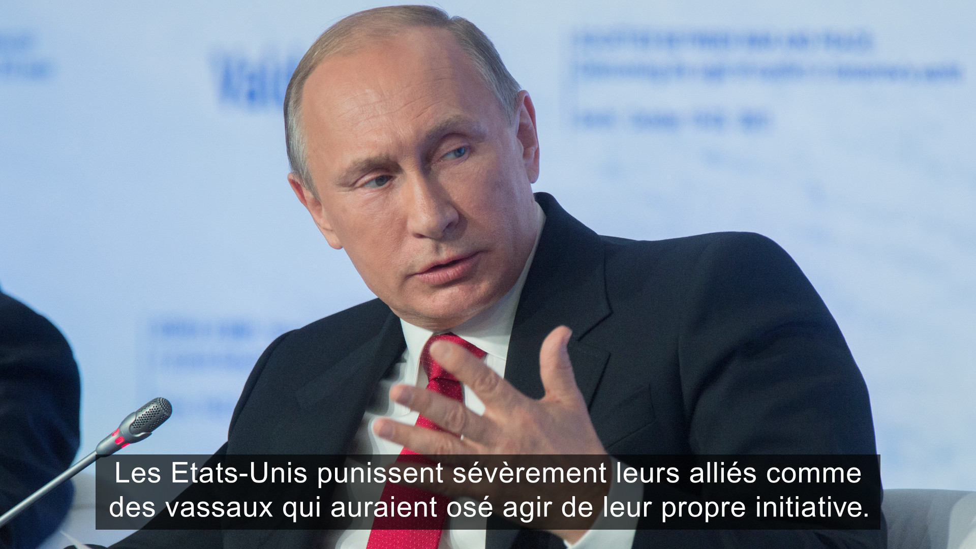 Cinq déclarations franches de Vladimir Poutine à Valdaï