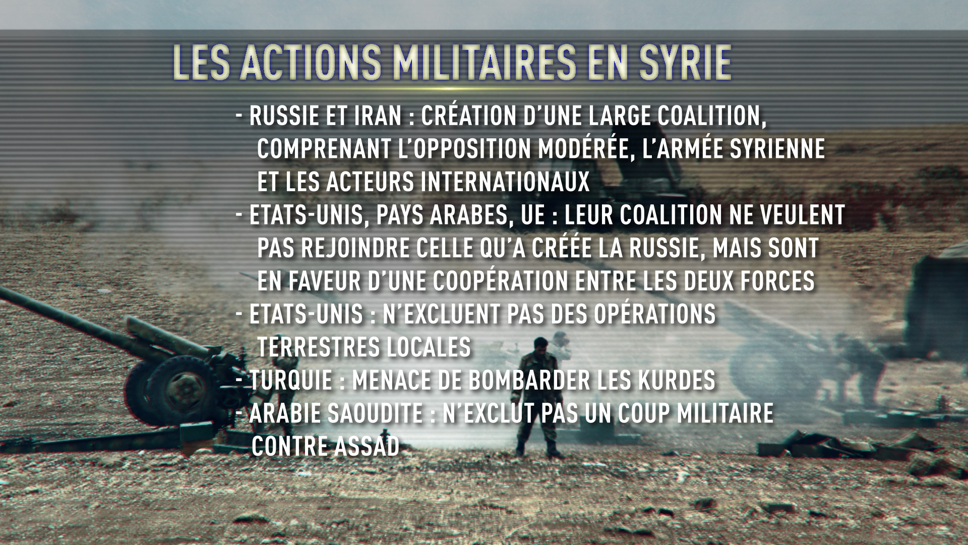 Que veulent les participants aux négociations sur la Syrie à Vienne ?