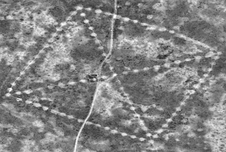La NASA publie des images d'immenses géoglyphes situés au Kazakhstan et datant de 8 000 ans