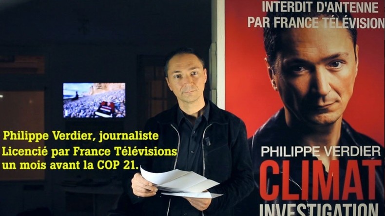 Philippe Verdier licencié de France Télévision pour son livre polémique sur le climat