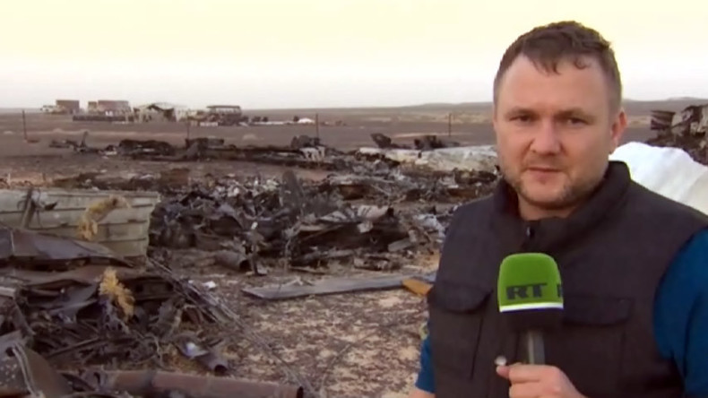EXCLUSIF : Un premier coup d’œil sur le site du crash de l’avion Russe dans le Sinaï (VIDEO)