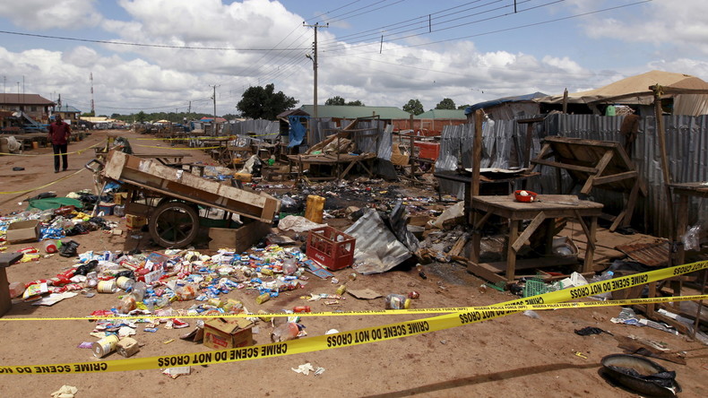 32 morts et 80 blessés dans l'explosion d'une bombe au Nigéria selon la Croix-Rouge