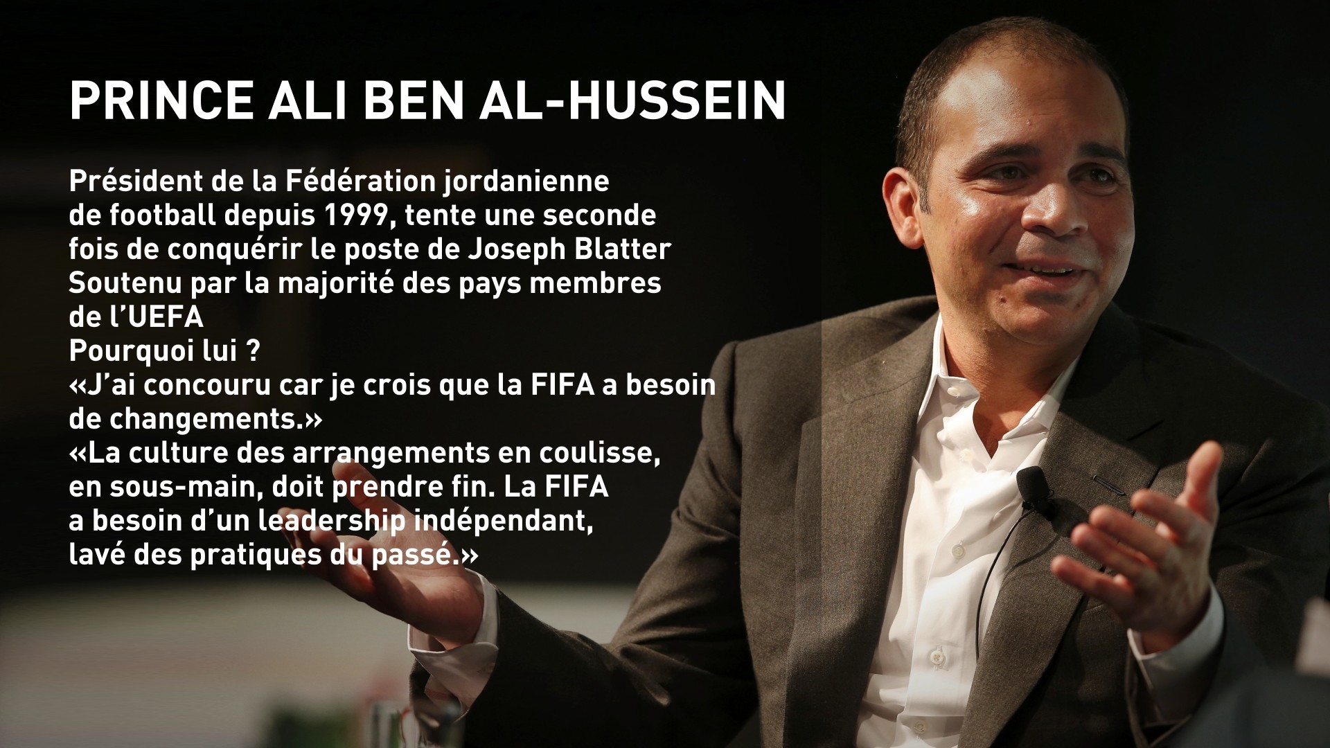 Cinq candidats à la conquête du trône de président de la FIFA