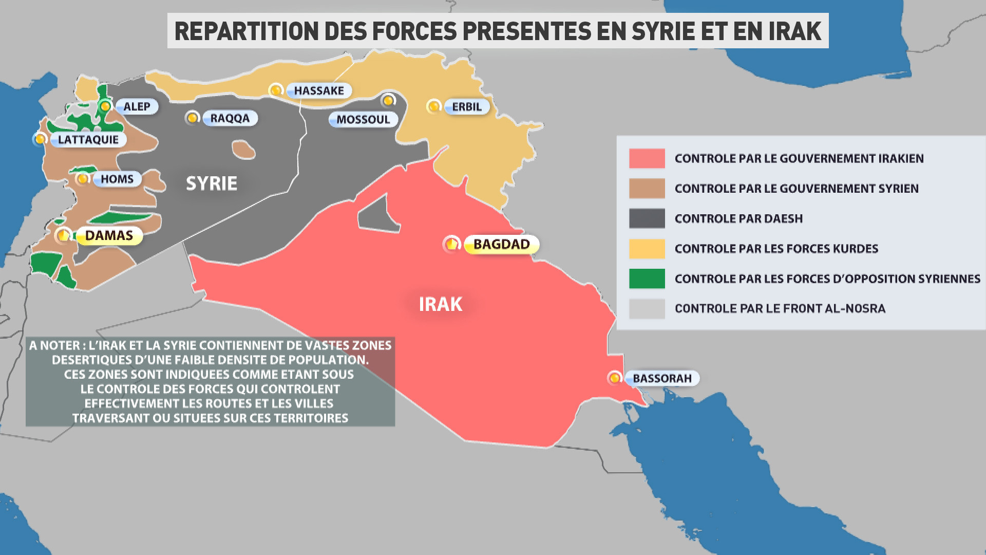 Qui frappe où en Syrie ? La réponse en image