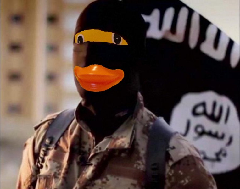 Quand les utilisateurs de 4Chan transforment les soldats du califat en canards