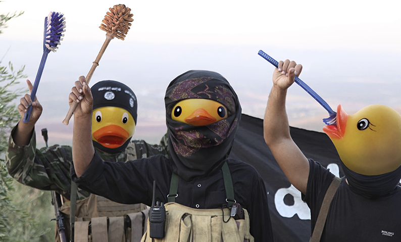 Quand les utilisateurs de 4Chan transforment les soldats du califat en canards