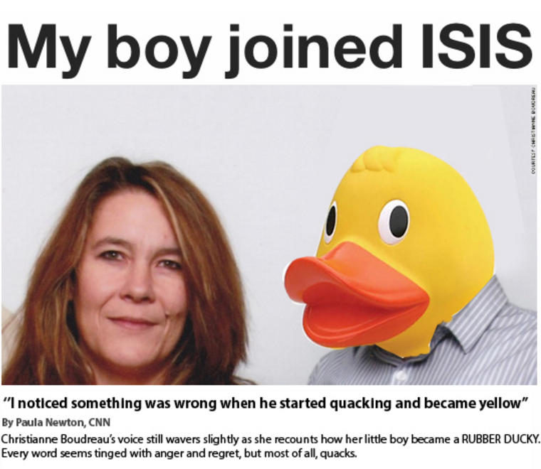 Quand les utilisateurs de 4Chan transforment les soldats du califat en canards