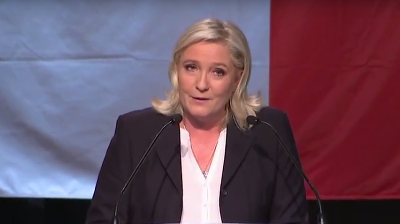 Marine Le Pen invite les électeurs à voter pour le «seul front vraiment républicain» (VIDEO)