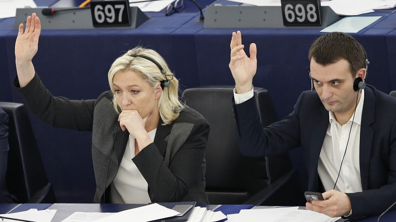 Opposés au cumul, Marine Le Pen et Florian Philippot resteront élus européens quoi qu'il arrive