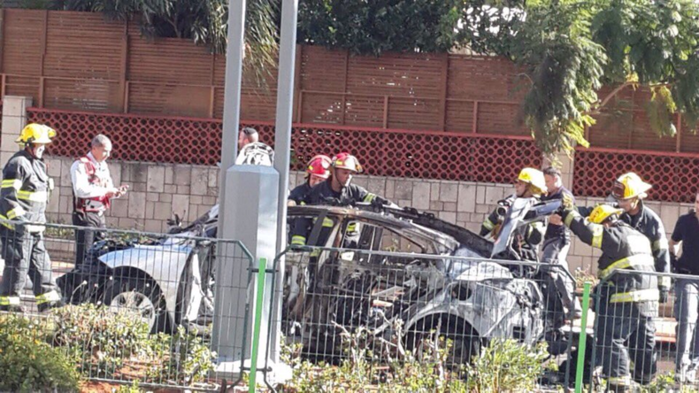 Isräel : trois passagers gravement blessés dans l'explosion de leur voiture