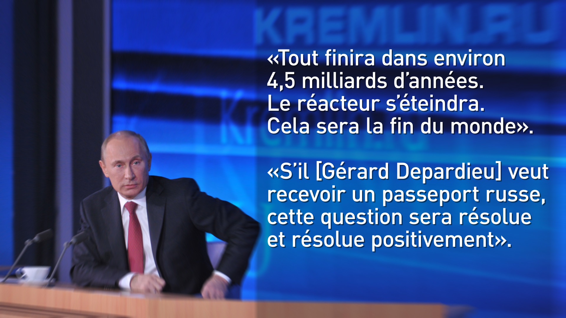 Ce qu’il faut savoir sur les grandes conférences de presse de Vladimir Poutine