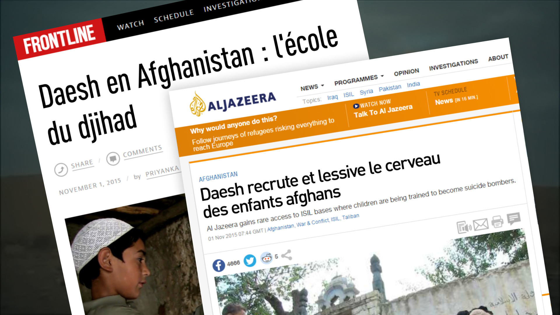 Journaliste infiltré chez Daesh à RT : les terroristes recrutent les enfants à partir de trois ans