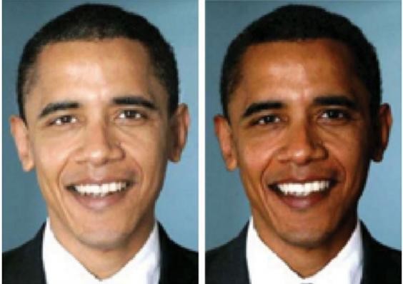 Obama rendu «plus noir» sur les publicités de campagne du Parti républicain, selon une étude