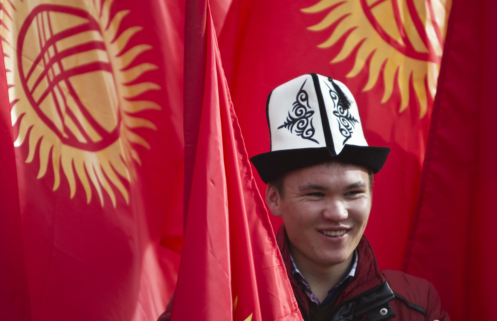 Сентября коллегам, открытка в киргизии