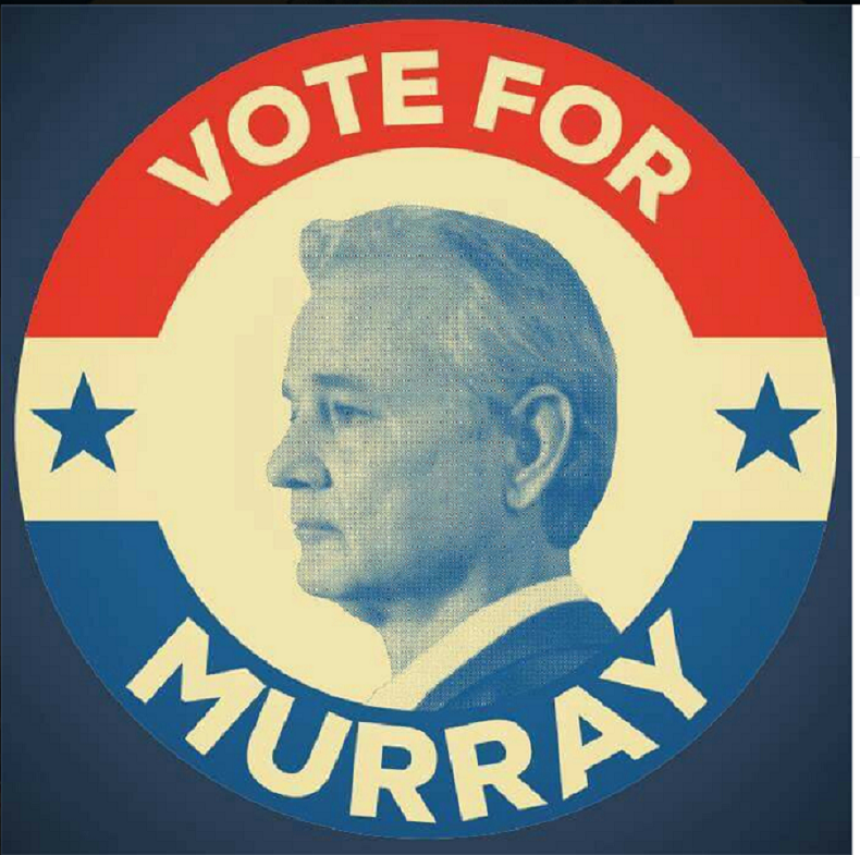 L’acteur Bill Murray annonce qu’il sera candidat à la présidence des Etats-Unis en 2016