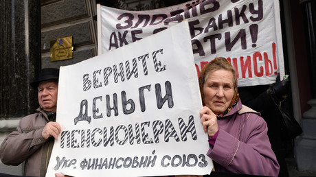Manifestation à Kiev