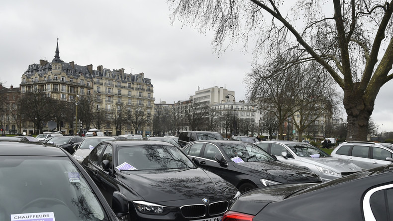 3ème journée de mobilisation pour les chauffeurs VTC (PHOTOS)