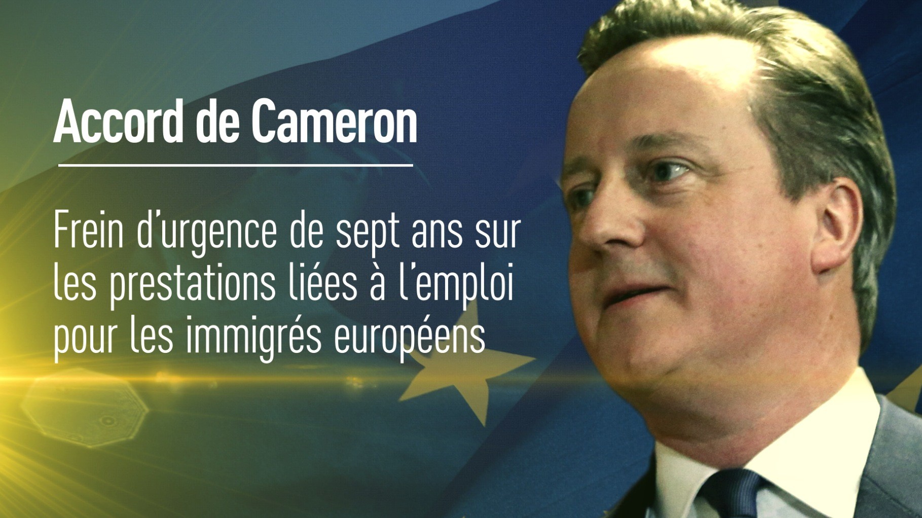 Cameron : le référendum sur le Brexit aura lieu le 23 juin