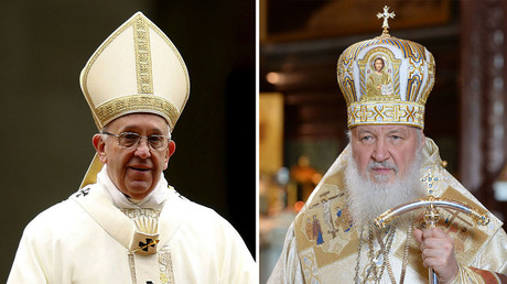 Le pape François et le patriarche Cyrille 