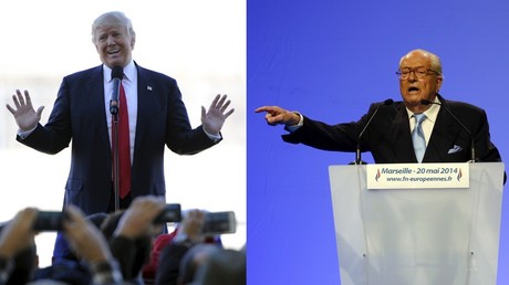 Donald Trump et Jean-Marie Le Pen