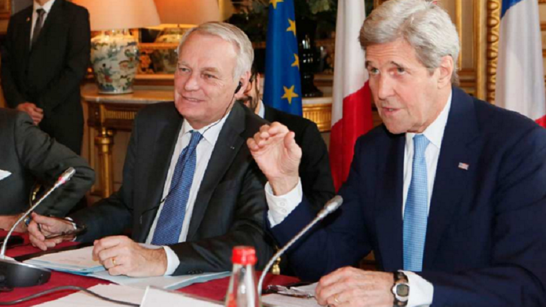Situation en Libye et en Syrie : John Kerry et ses homologues européens se réunissent à Paris