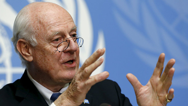 Le document de Mistura sur la transition politique en Syrie ne mentionne pas Bachar el-Assad