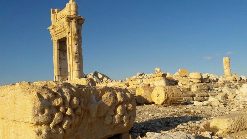 Des images fantastiques mais tristes de la correspondante de RT à Palmyre