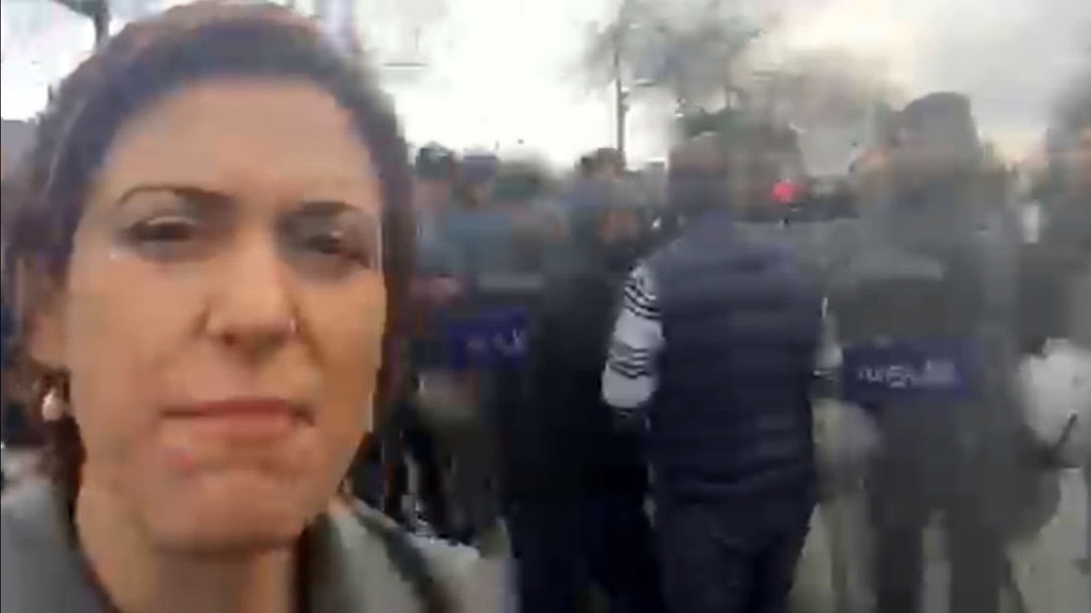 Manifestation pour la liberté de presse à Istanbul : la journaliste de RT victime de gaz lacrymogène