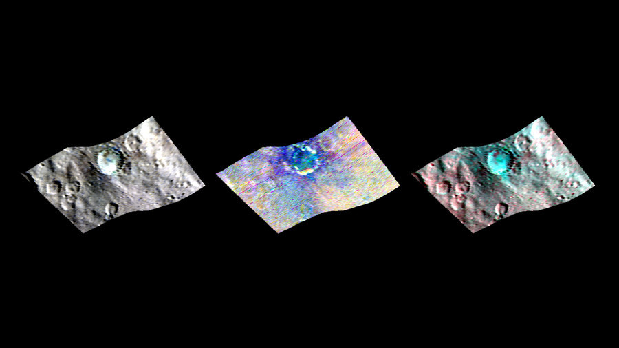 La Nasa dévoile de magnifiques images de la planète naine Cérès (PHOTOS)