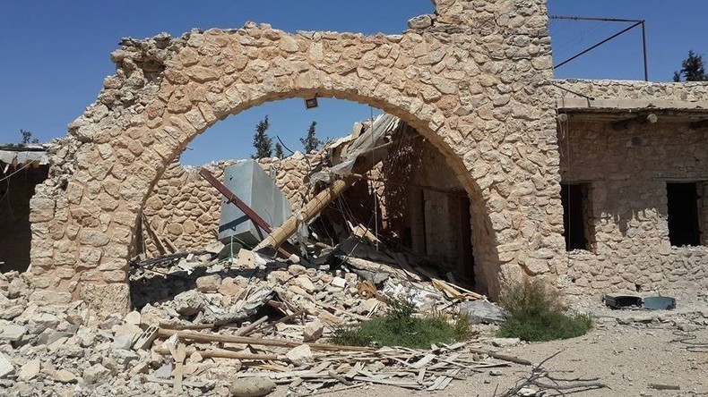 L'armée syrienne détruit un poste de commandement de Daesh situé dans un monastère chrétien (VIDEO)