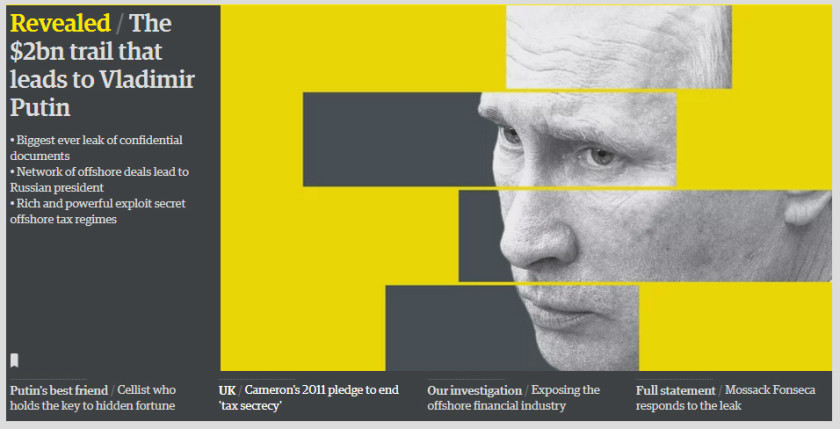Pour WikiLeaks, les «Panama Papers» ont été financés par les Etats-Unis pour attaquer Poutine 