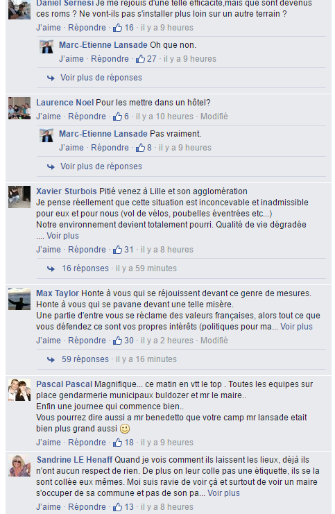 Le maire d'une commune du Var se félicite du démantellement d'un camp de roms dans une vidéo