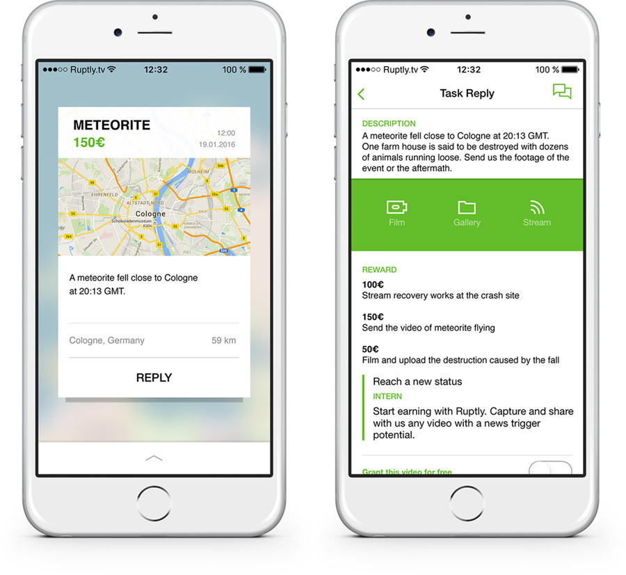 Téléchargez l’application Ruptly Stringer et devenez citoyens-journalistes !